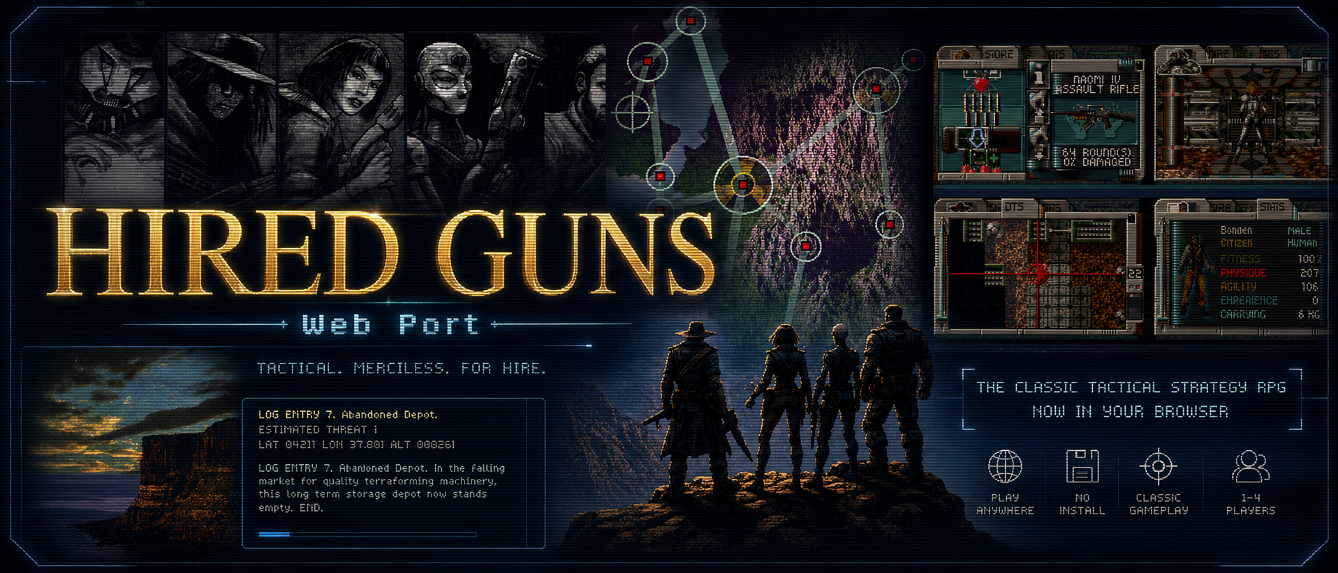 Hired Guns screenshot 1